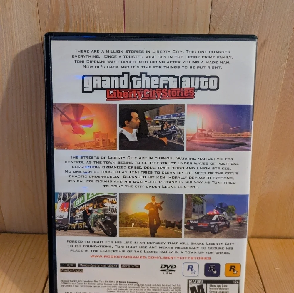 Sony 2 Grand Theft Auto: Liberty City Stories - Black used